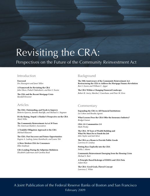 Revisiting the CRA