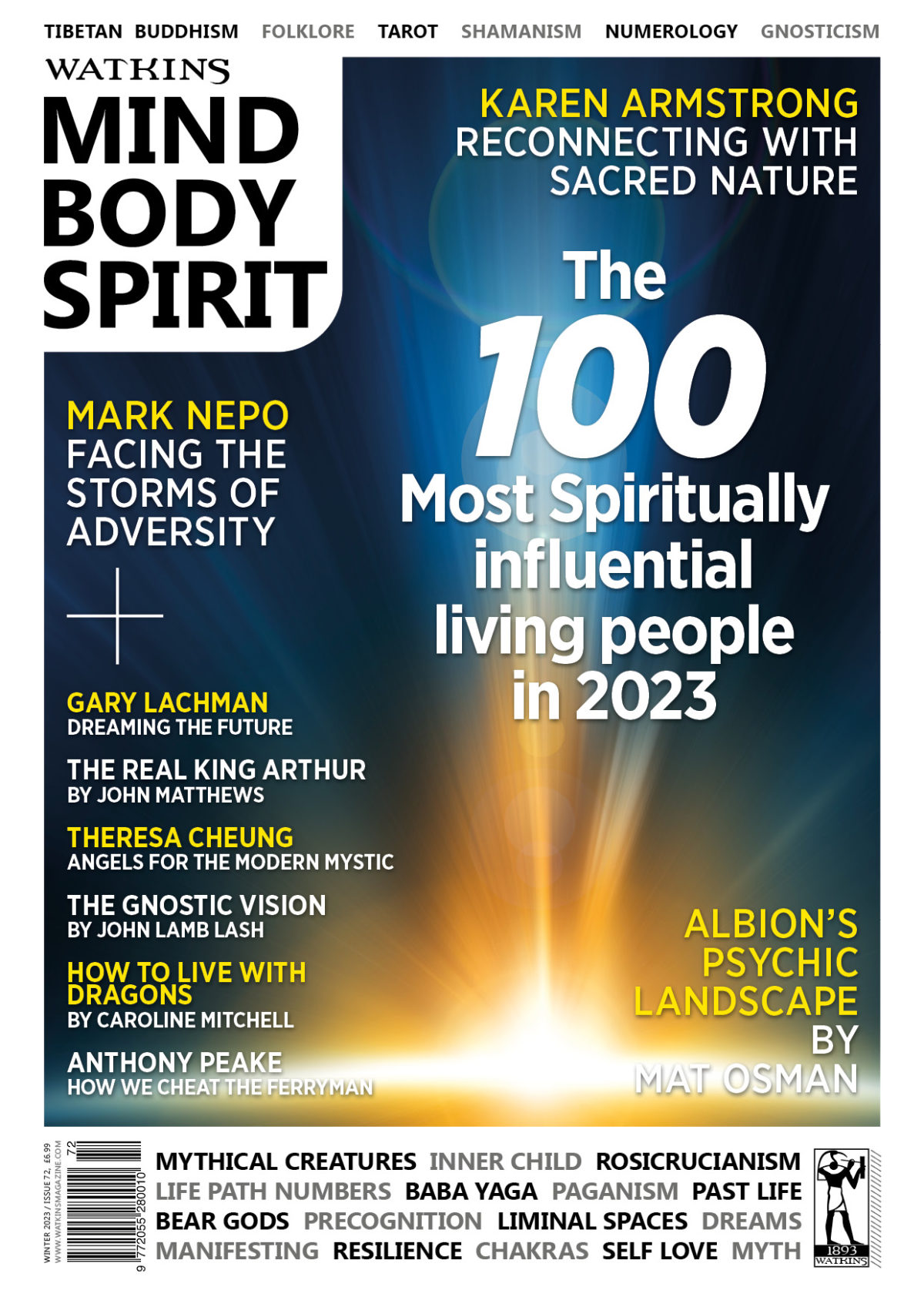 Watkins’ Spiritual 100 List for 2023